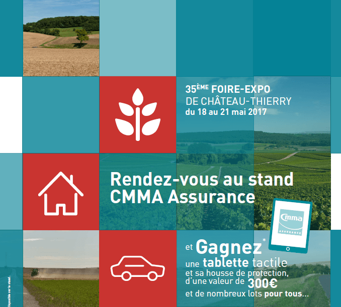 Une invitée surprise au stand CMMA Assurance à la 35ème Foire-expo de Ch