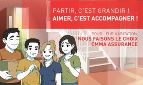 gondole actualité CMMA Assurance - Campagne Juin - Les familles avec jeunes adultes