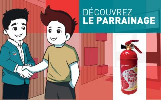 gondole découvrez le parrainage de CMMA Assurance