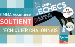 Rapide de Châlons Échiquier Châlonnais partenaire de CMMA Assurance 