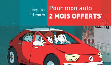 Pour mon AUTO : 2 mois offerts