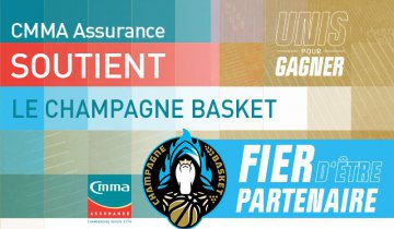 CMMA Assurance partenaire de Champagne Basket
