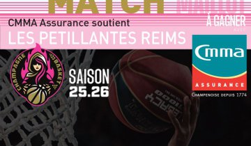 Matchs à domicile des Pétillantes Reims saison 2025-2026 - A gagner le maillot OFFICIEL de l'équipe