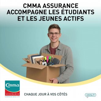 💥Vous êtes étudiant 🧑‍🎓👩‍🎓ou jeune actif ?  CMMA Assurance vous accompagne pour vous assurer🚘🏠avec d (...)