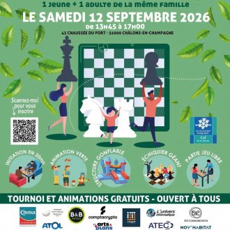 ♟️ Prêts à relever le défi en famille ? CMMA Assurance est heureux de soutenir le Tournoi d’Échecs e (...)
