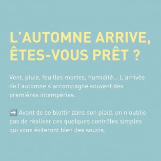 L’automne approche et avec lui son lot de pluie, de vent et d’humidité. 🍂 Quelques vérifications sim (...)